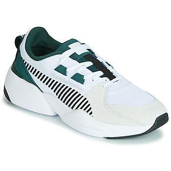 Schuhe Herren Sneaker Low Puma ZETA SUEDE.WHITE-PONDEROSA Weiß