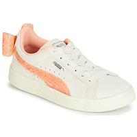 Schuhe Mädchen Sneaker Low Puma PS SUEDE BOW JELLY AC.WHIS Beige
