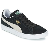 Scarpe Sneakers basse Puma SUEDE CLASSIC Nero / Bianco