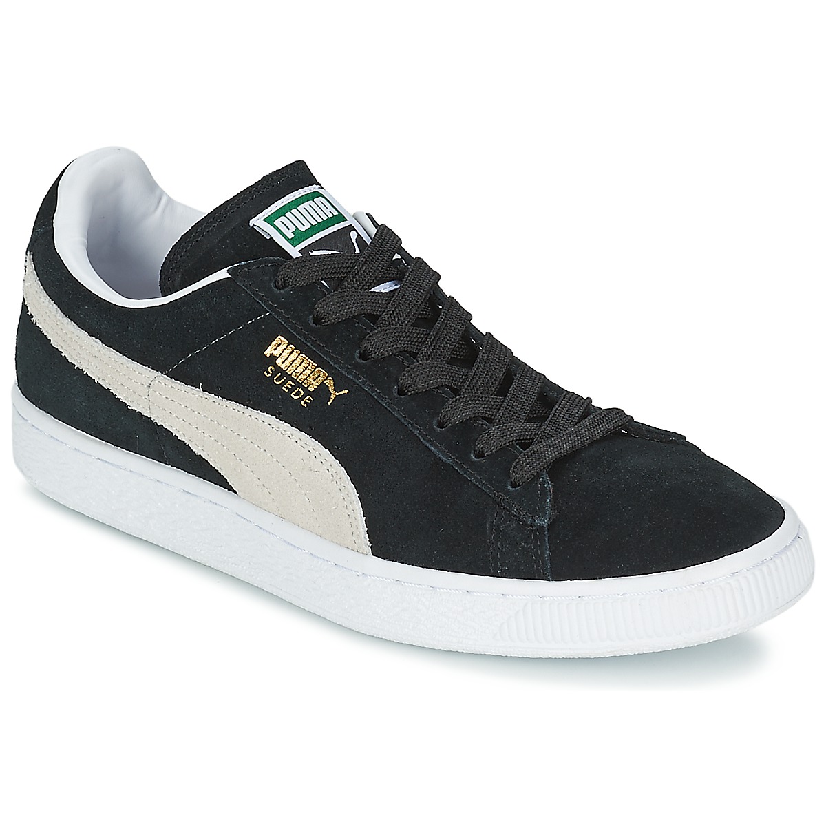 Schuhe Sneaker Low Puma SUEDE CLASSIC Weiß