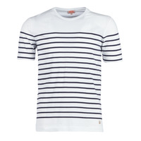 Vêtements Homme T-shirts manches courtes Armor Lux YAYALOUT Blanc / Marine