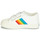 Schuhe Kinder Sneaker Low Gola COASTER RAINBOW VELCRO Weiß