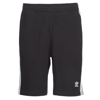 Kleidung Shorts / Bermudas adidas Originals 3 STRIPE SHORT Schwarz