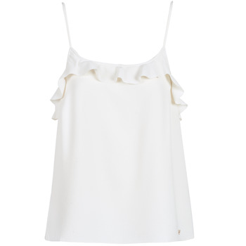 Abbigliamento Donna Top / T-shirt senza maniche Les Petites Bombes AZITAFE Bianco