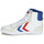 Chaussures Baskets montantes hummel TEN STAR HIGH CANVAS Blanc / Bleu / Rouge
