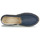 Schuhe Damen Leinen-Pantoletten mit gefloch Art of Soule DOUBLE SEMELLE Marineblau