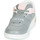 Scarpe Bambina Sneakers basse Geox J XLED GIRL Grigio / Rosa