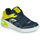 Schuhe Jungen Sneaker Low Geox J XLED BOY Blau / Gelb
