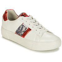 Schuhe Damen Sneaker Low Refresh 69954 Weiß / Rot