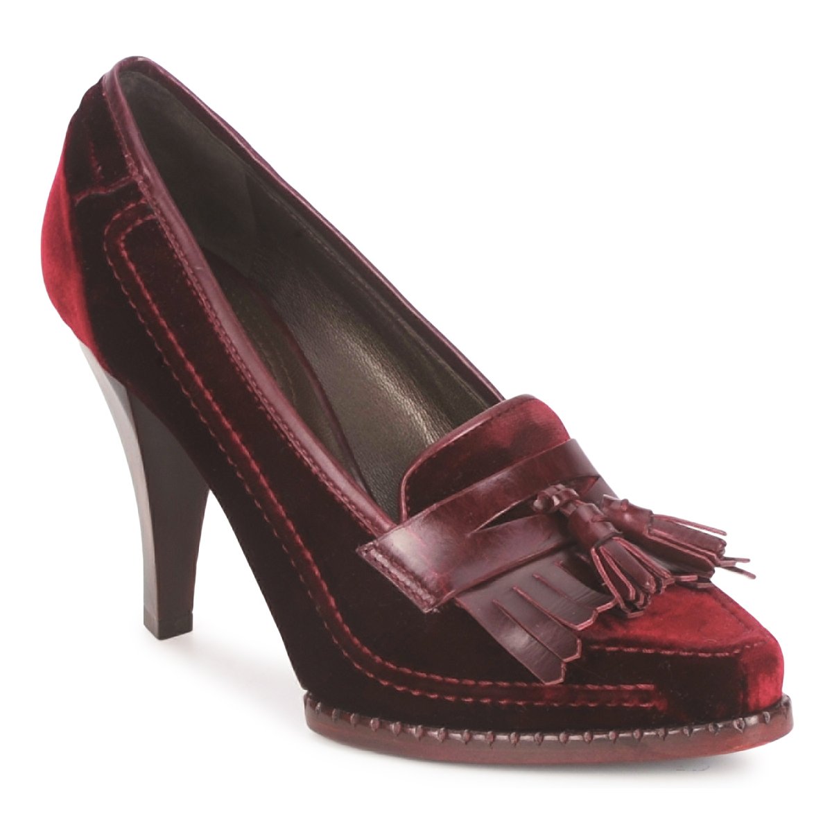 Schuhe Damen Pumps Roberto Cavalli QDS629-VL415 Rot / Bordeaux