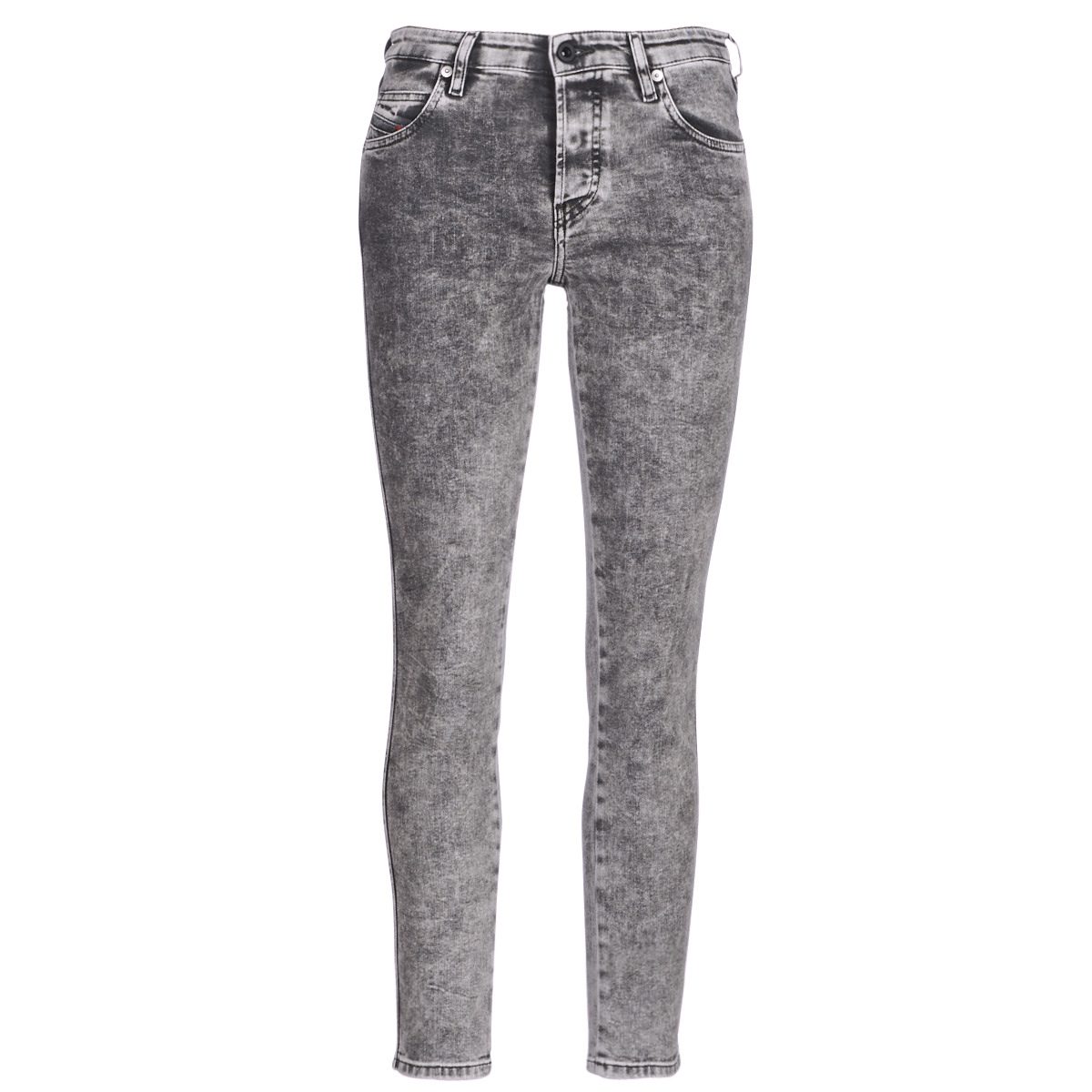 DAMEN Jeans Basisch NoName Jegging & Skinny & Slim Rabatt 82 % Weiß M 