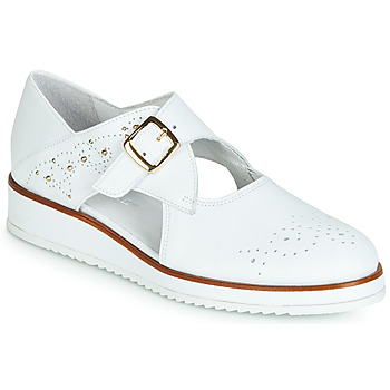 Chaussures Femme Derbies Regard RIXALO V1 NAPPA BLANC Blanc