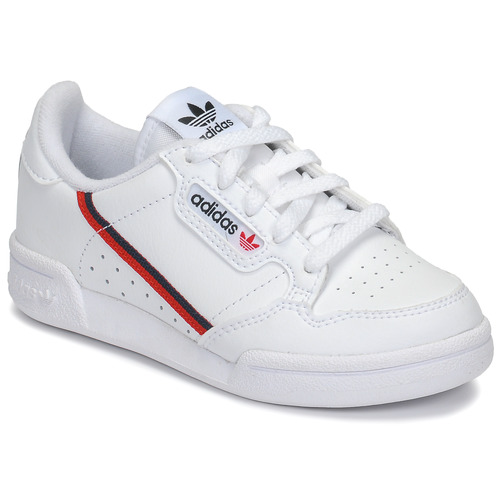 Scarpe Unisex bambino Sneakers basse adidas Originals CONTINENTAL 80 C Bianco