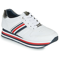 Schuhe Damen Sneaker Low Tom Tailor 6995501-WHITE Weiß