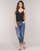 Abbigliamento Donna Jeans boyfriend G-Star Raw 3302 SADDLE MID BOYFRIEND Blu / Medium