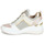 Scarpe Donna Sneakers alte MICHAEL Michael Kors GEORGIE Bianco / Rosa / Oro