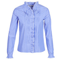 Abbigliamento Donna Camicie Maison Scotch LONG SLEEVES SHIRT Blu / Clair