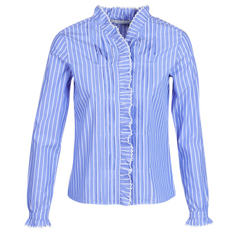 Vêtements Femme Chemises / Chemisiers Maison Scotch LONG SLEEVES SHIRT Bleu clair