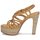 Schuhe Damen Sandalen / Sandaletten Michel Perry 12716 Golden