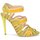 Chaussures Femme Sandales et Nu-pieds Roberto Cavalli RPS691 Vert / Jaune