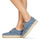Schuhe Damen Leinen-Pantoletten mit gefloch Betty London JAKIKO Marineblau