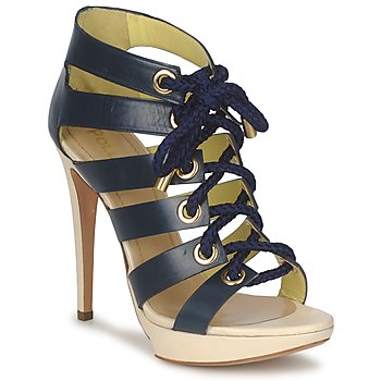 Chaussures Femme Sandales et Nu-pieds Pollini PA1609CC1V Bleu
