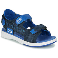 Schuhe Jungen Sandalen / Sandaletten Kickers PLANE Marineblau