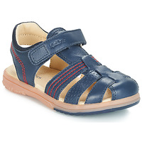 Schuhe Kinder Sandalen / Sandaletten Kickers PLATINIUM Marineblau