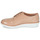 Scarpe Donna Derby FitFlop DERBY CRINKLE PATENT Taupe