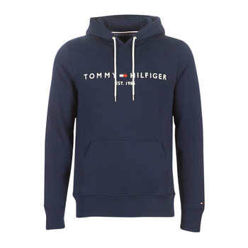 Kleidung Herren Sweatshirts Tommy Hilfiger TOMMY LOGO HOODY Marineblau