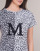 Abbigliamento Donna T-shirt maniche corte Marciano RUNNING WILD Nero / Bianco