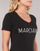 Abbigliamento Donna T-shirt maniche corte Marciano LOGO PATCH CRYSTAL Nero