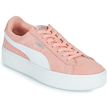 Chaussures Femme Baskets basses Puma VIKKY STACK PEA ROUGE