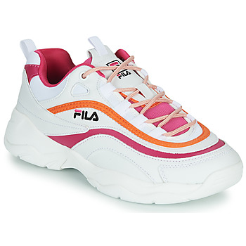 Schuhe Damen Sneaker Low Fila RAY CB LOW WMN Weiß / Orange