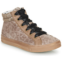 Schuhe Mädchen Sneaker High Catimini CALENDULE Leopard