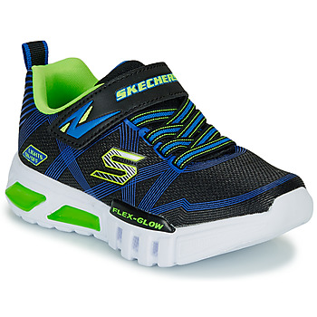 Scarpe Bambino Sneakers basse Skechers SKECHERS BOY Blu / Verde
