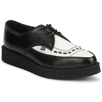 Chaussures Derbies TUK MONDO SLIM Noir / Blanc