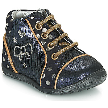 Schuhe Mädchen Boots Catimini CARASSIN Marineblau / Golden