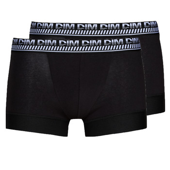 Sous-vêtements Homme Boxers DIM 3D FLEX STAY & FIT X 2 Noir