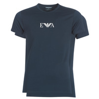 Kleidung Herren T-Shirts Emporio Armani CC715-PACK DE 2 Marineblau