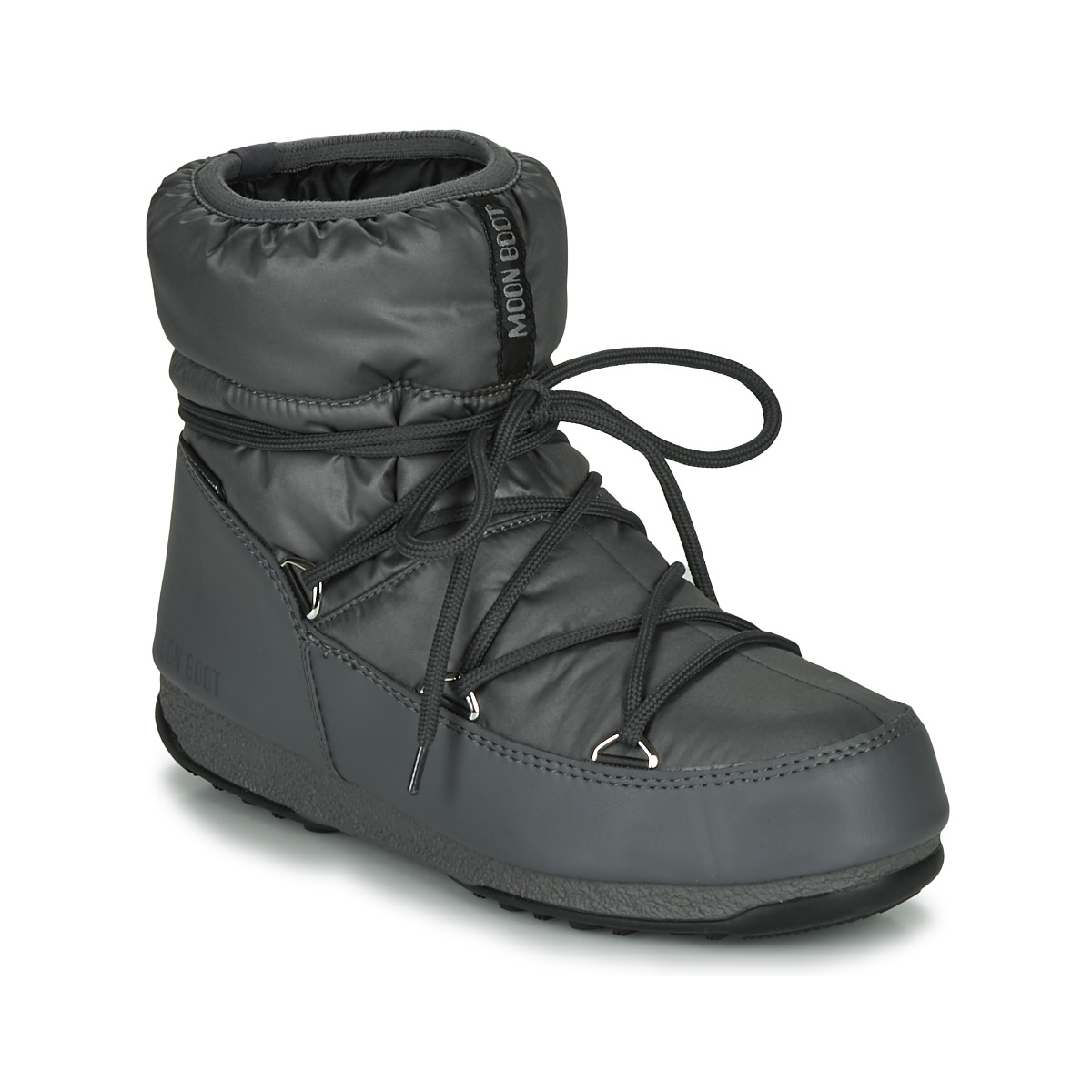 Schuhe Damen Schneestiefel Moon Boot MOON BOOT LOW NYLON WP 2 Grau