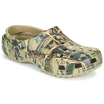 Schuhe Herren Pantoletten / Clogs Crocs CLASSIC REALTREE Khaki