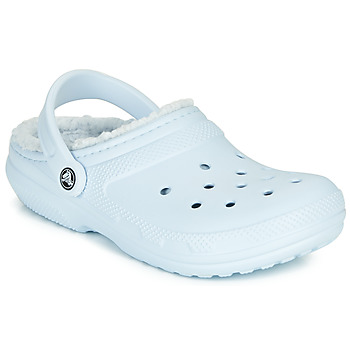 Schuhe Damen Pantoletten / Clogs Crocs CLASSIC LINED CLOG Blau