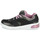 Chaussures Fille Baskets montantes Geox J XLED GIRL Noir / Rose / LED