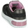 Scarpe Bambina Sneakers alte Geox J XLED GIRL Nero / Rosa