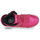 Chaussures Fille Baskets montantes Geox J XLED GIRL Rose Fuchsia / Noir / LED
