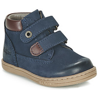 Schuhe Jungen Boots Kickers TACKEASY Marineblau