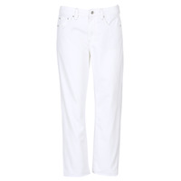 Kleidung Damen Boyfriend Jeans G-Star Raw 3301 MID BOYFRIEND 7/8 Weiß