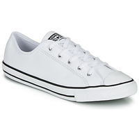 Chaussures Femme Baskets basses Converse CHUCK TAYLOR ALL STAR DAINTY GS  LEATHER OX Blanc