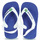 Schuhe Kinder Zehensandalen Havaianas BABY BRASIL LOGO Marineblau